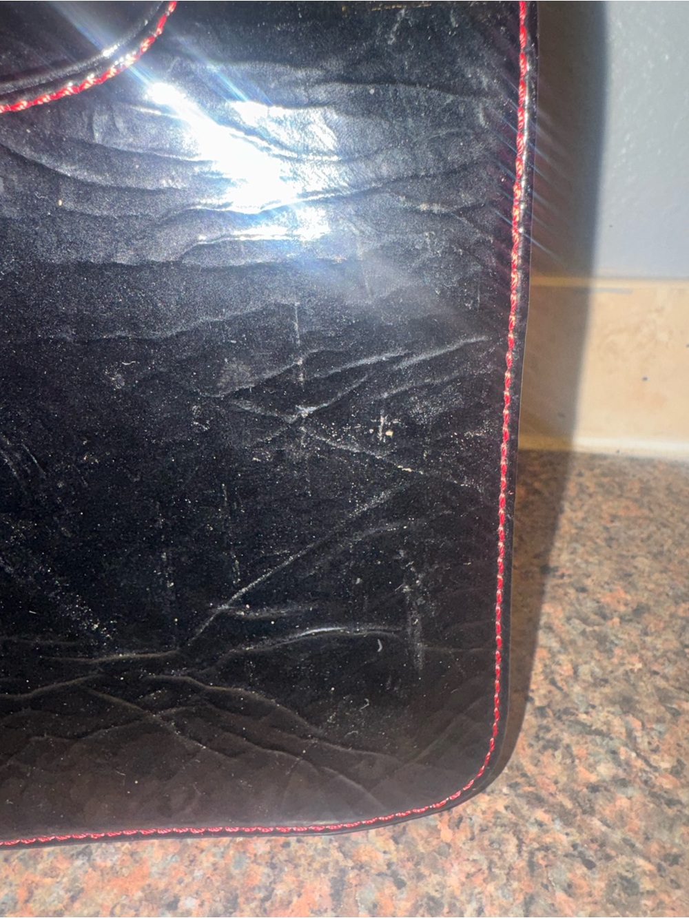 Christian louboutin Leather crossbody EUC - Picture 7 of 9